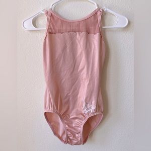 GK Simone Biles leotard pale pink adult XS